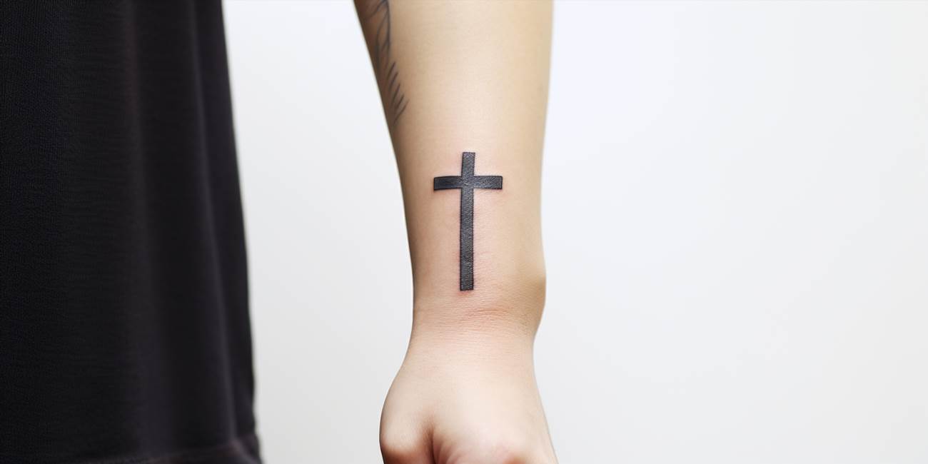 Tatuaje crucii simple