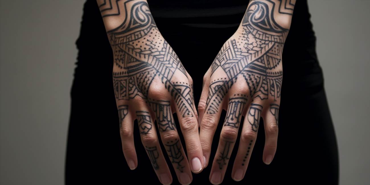 Tatuaje pe mână mici