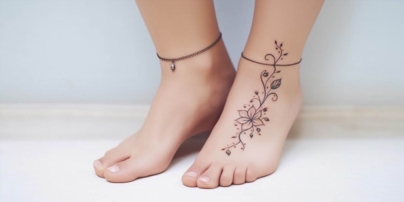 Tatuaje pe picior mici: o alegere elegantă și personalizată