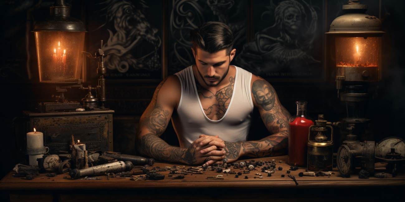 Tatuaje pe piept pentru bărbați: o arta cu caracter