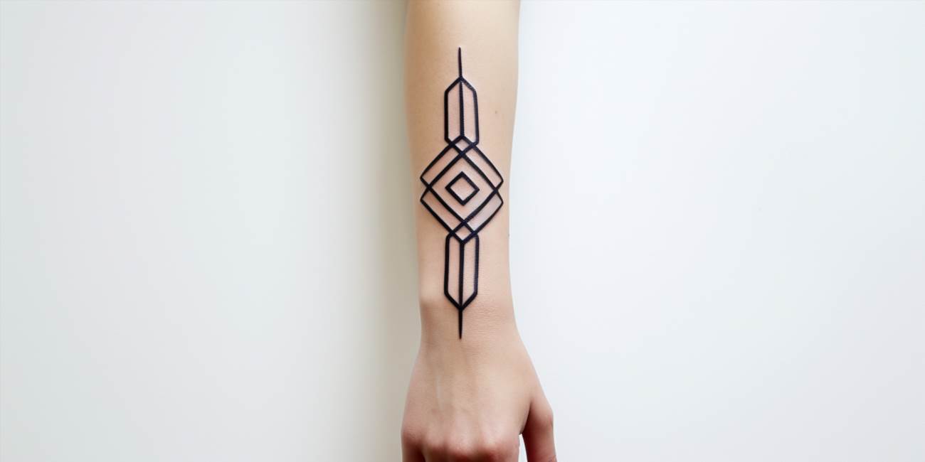 Tatuaje tribale simple